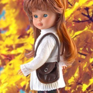 Nancy Mañana de Invierno con bolso