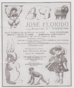 Foto cartel de la fábrica de José Florido
