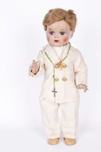 Muñeco Juanín Pérez Comunión año 1944