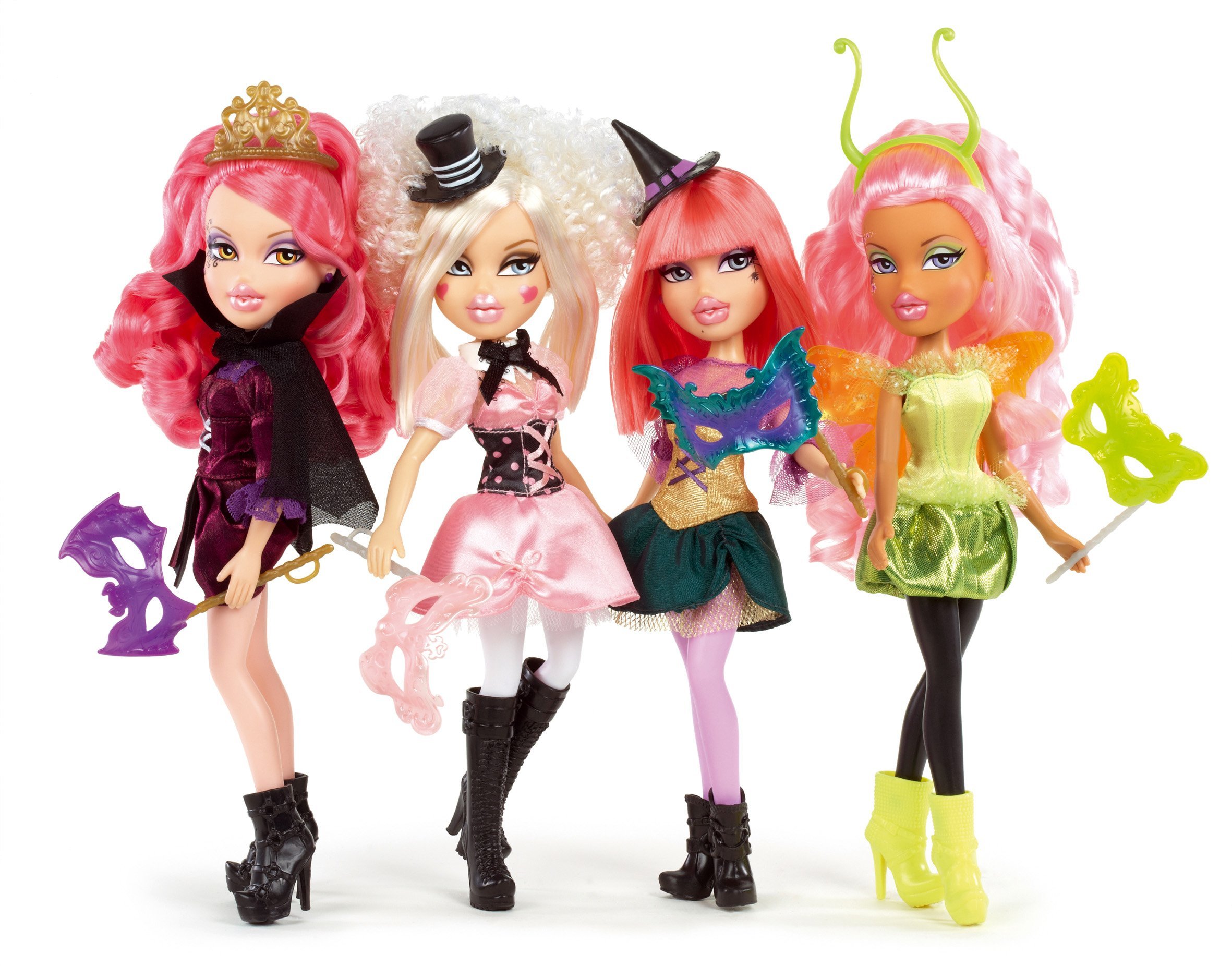 Foto muñecas Bratz. Grupo Masquerade.