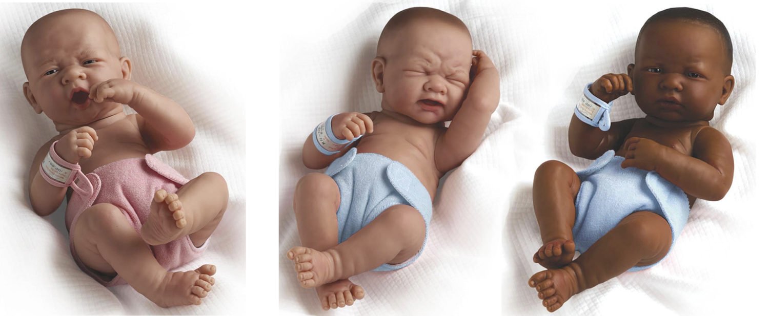 Muñecas de la categoría La Newborn de JC Toys. Muñecas de la categoría La Newborn de JC Toys.