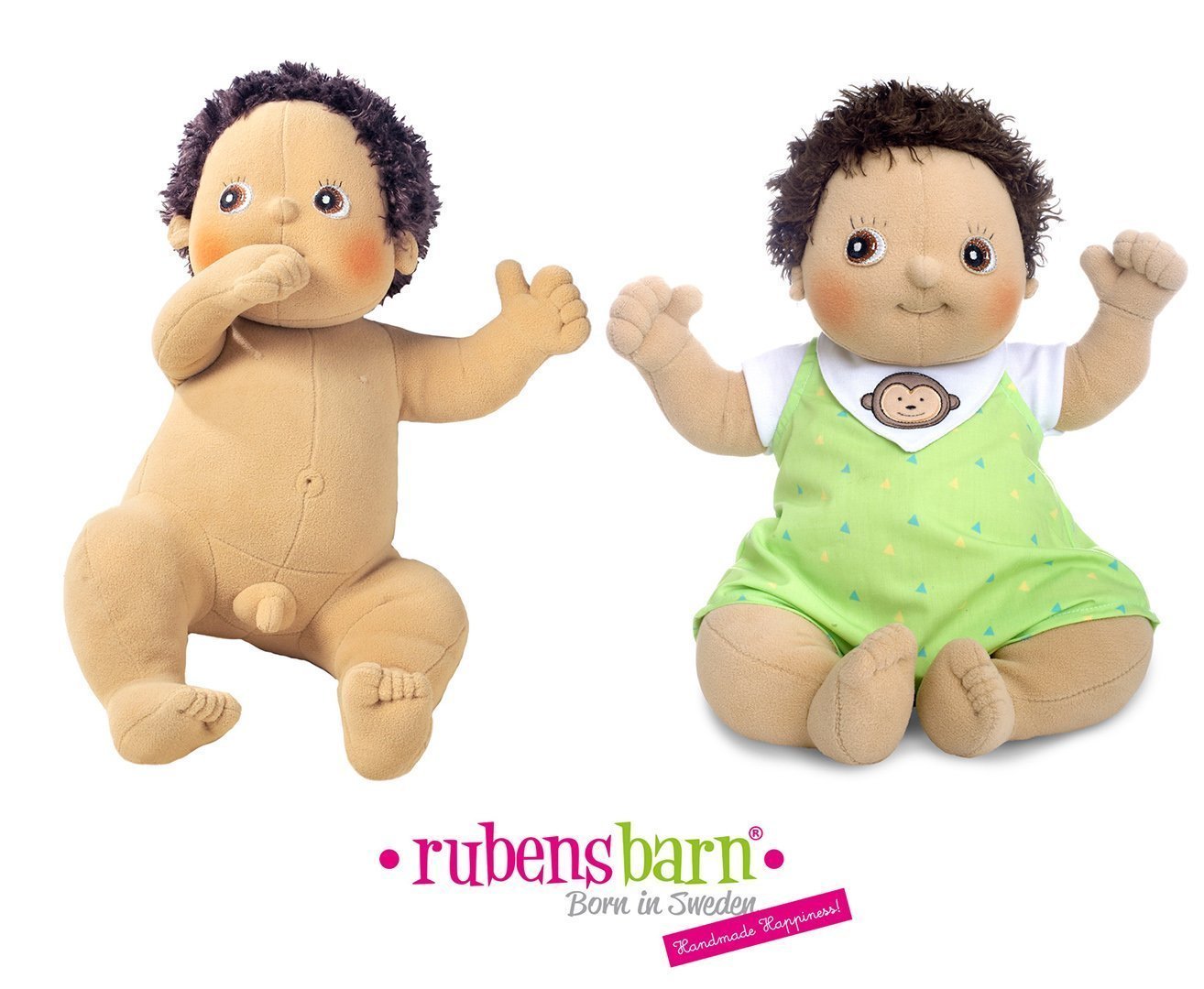 Los niños aprenden jugando con muñecas