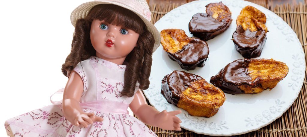 Síguenos para tener más recetas con muñecas