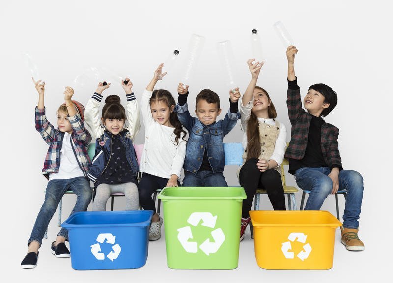 reciclaje con niños