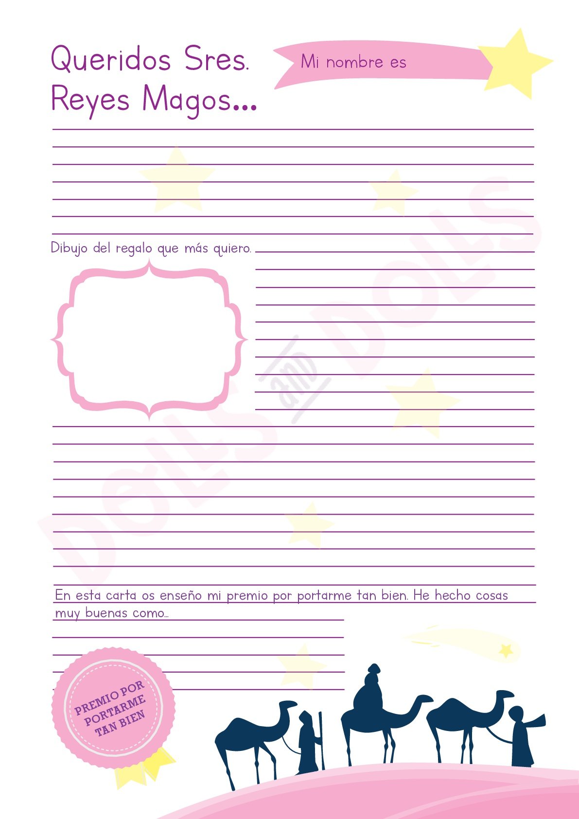 Carta a los Reyes Magos