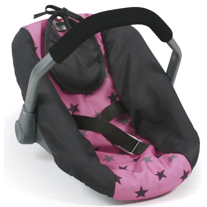 viajando con muñecas silla auto