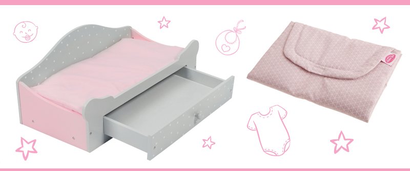 10 Accesorios para muñecas: Cambiador