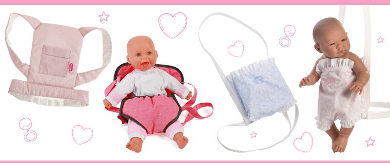 10 Accesorios para muñecas: Portabebés